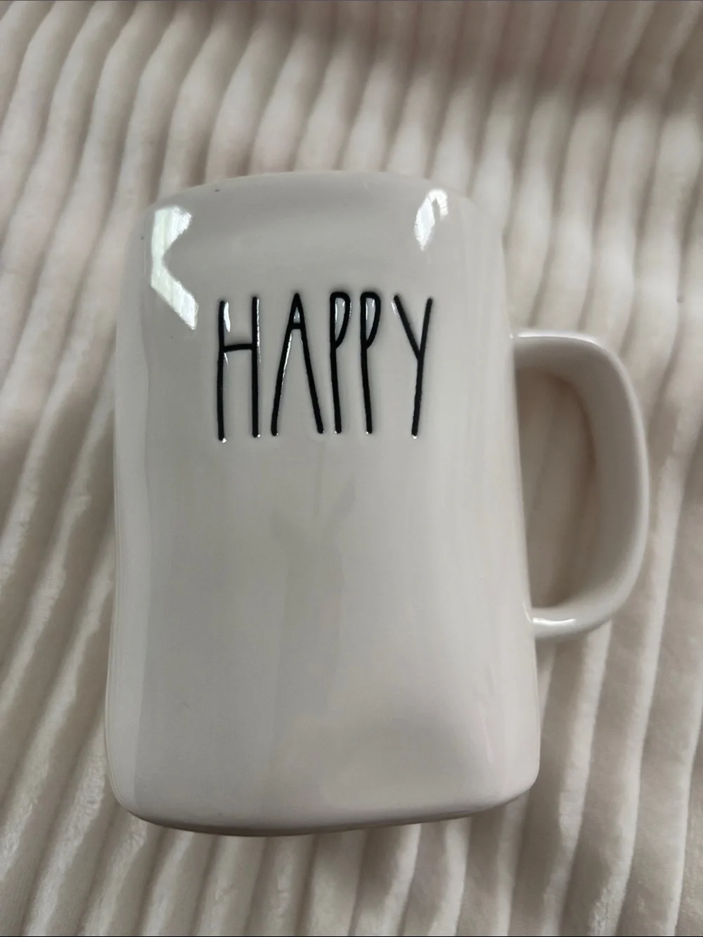 New Rae Dunn Large ‘Happy Halloween’ Two-Tone Mug/Cup Autumn Collectible